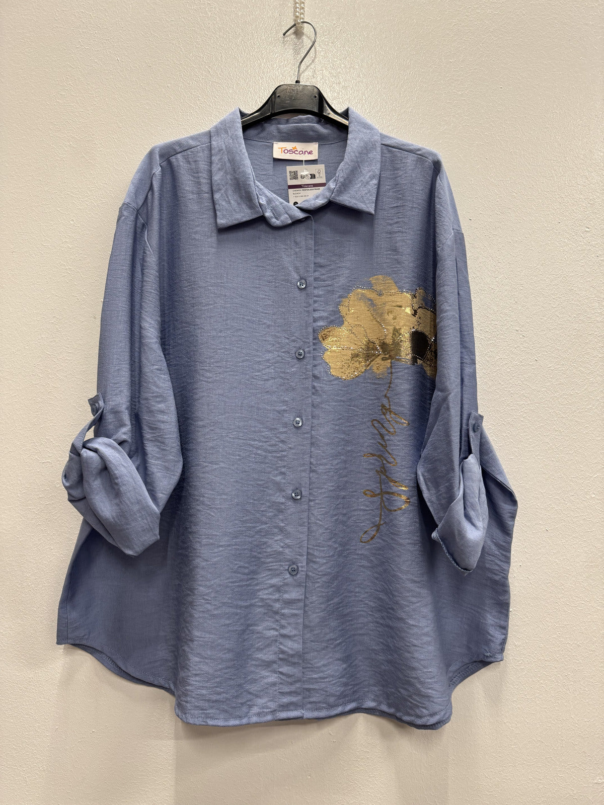 MAJA SKJORTE MED BLOMST