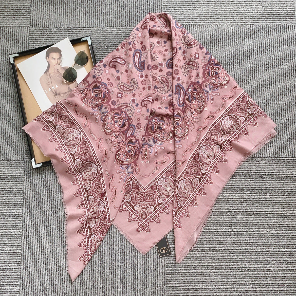 VISCOSE TØRKLÆDE ROSA