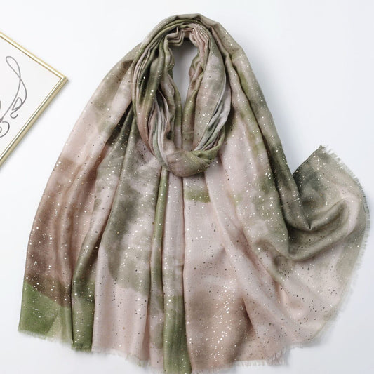 TØRKLÆDE CAMOUFLAGE GRØN/BRUN