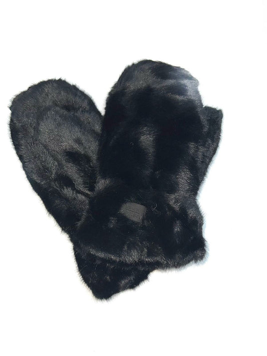 VANTER MED PELS SORT