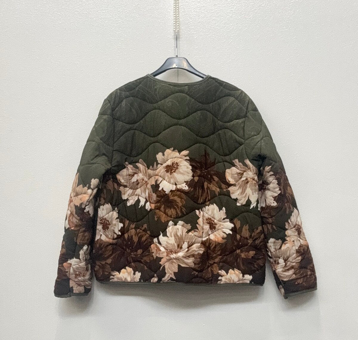 QUILTET JAKKE - GRØN